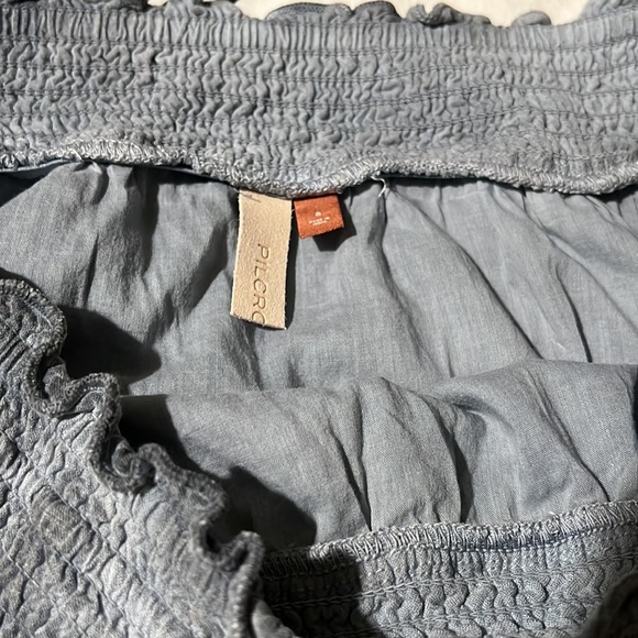 Super cute pilcro by Anthropologie  boho ruffled tie dye mini skirt - Picture 4 of 6